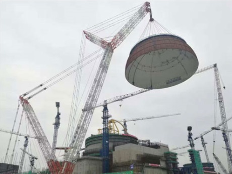 Fuqing 5 dome installation - 460 (CNNC)